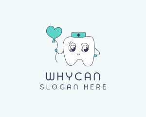 Oral Care - Cute Dental Tooth logo design
