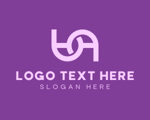 Monogram - Elegant Business Letter UA logo design