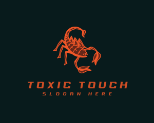 Venomous Scorpion Sting logo design