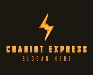 Thunder Express Energy logo design