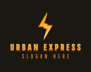 Thunder Express Energy logo design