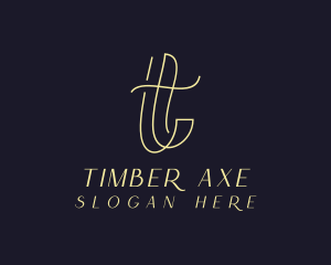 Ribbon Fashion Formal Attire logo design