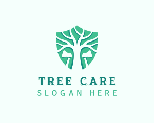 Arborist - Tree Arborist Axe logo design