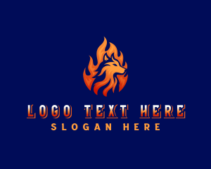 Flame Wolf Gaming Logo