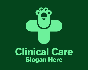 Green Cross Veterinary  logo design