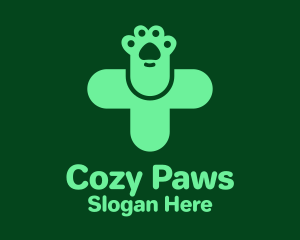 Green Cross Veterinary  logo design