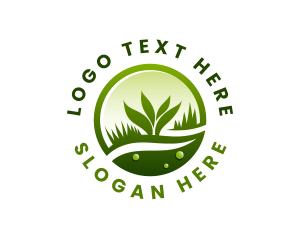 Environment - Eco Plant Landsacping logo design