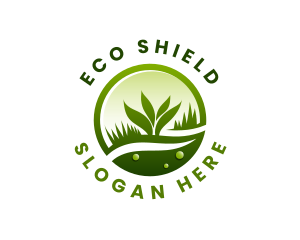 Eco Plant Landsacping logo design