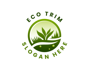 Eco Plant Landsacping logo design