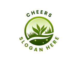Fresh - Eco Plant Landsacping logo design