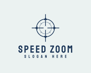 Zoom - Target Crosshair Marksmanship logo design