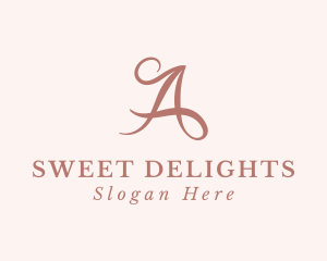 Crafting - Classy Fashion Event Letter A logo design