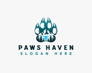 Outdoor Mountain Claw logo design