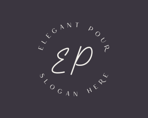 Elegant Spa Salon Wellness  logo design