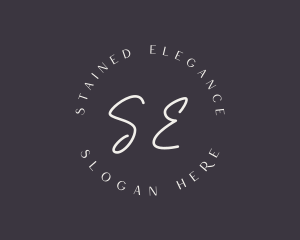 Elegant Spa Salon Wellness  logo design