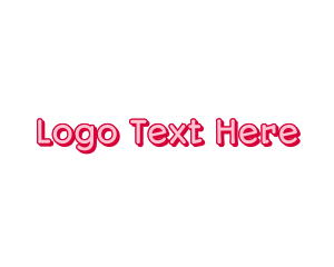 Scrapbook - Cute Pink Wordmark logo design
