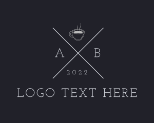 Hot Coffee - Coffee Shop Letter logo design
