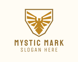 Gold Hawk Sigil logo design