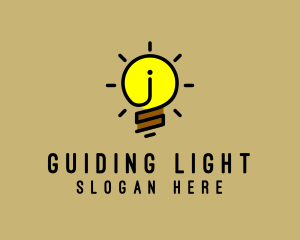 Electric Bulb Fixture  logo design