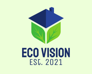 Sustainable Eco House  logo design