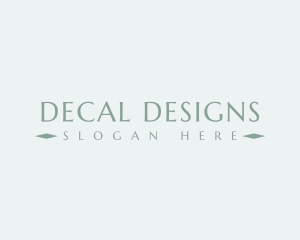 Luxury Designer Boutique logo design