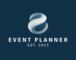 Planet - Digital 3D Sphere Technology logo design