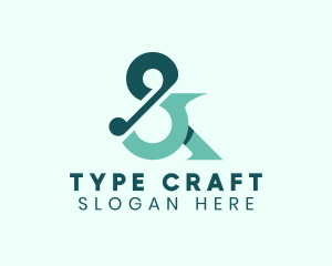 Type - Stylish Ampersand Type logo design