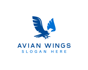 Eagle Avian Bird logo design