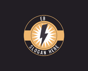 Electric Spark Electricity Logo