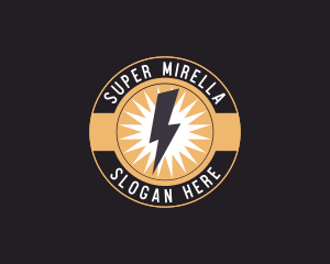 Electric Spark Electricity Logo