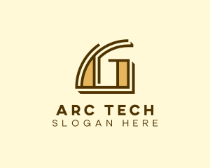 Arc - Art Deco Architecture Firm logo design