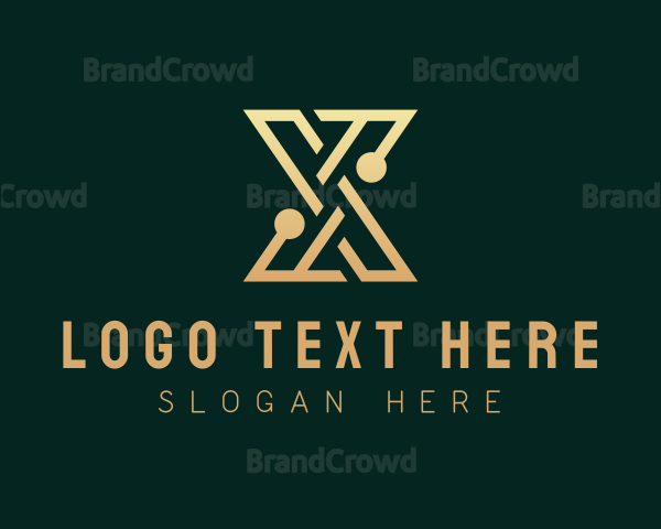 Modern Professional Letter X Logo