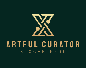 Modern Professional Letter X  logo design