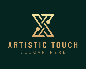 Modern Professional Letter X  logo design