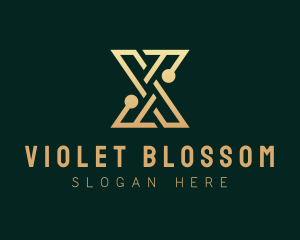 Modern Professional Letter X  logo design