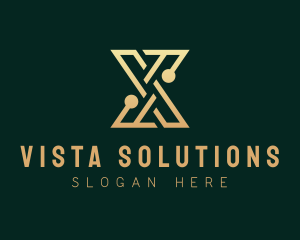 Modern Professional Letter X  logo design