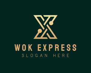 Modern Professional Letter X  logo design