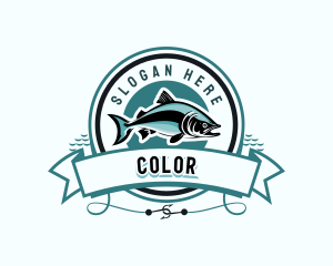 Fisherman - Fishing Marine Restaurant logo design