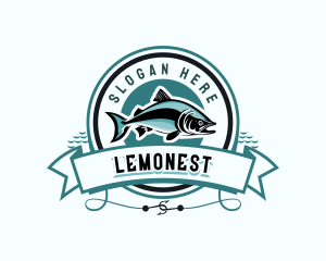 Marine - Fishing Marine Restaurant logo design