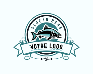 Fishing - Fishing Marine Restaurant logo design