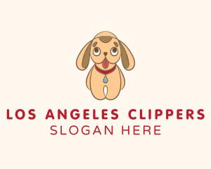 Animal - Cute Puppy Dog logo design