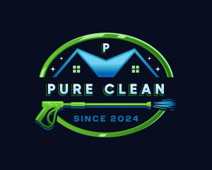 Home Pressure Wash logo design