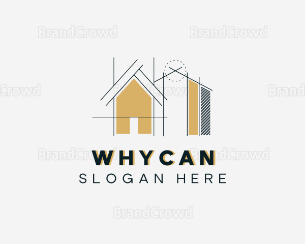 House Builder Architecture Logo