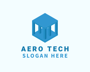 Tech Pillar Cube  logo design