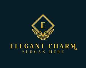 Elegant Florist Garden logo design