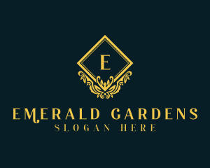 Elegant Florist Garden logo design