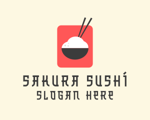 Japanese Rice Bowl logo design