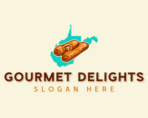 West Virginia Pastry Snacks logo design