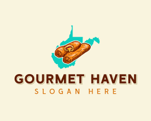 West Virginia Pastry Snacks logo design