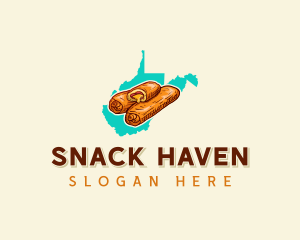 West Virginia Pastry Snacks logo design